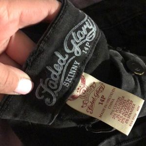 Faded glory skinny jeans petite size